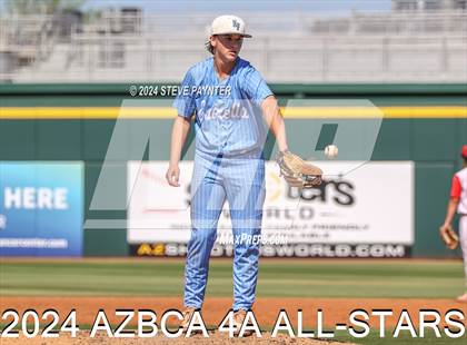 Thumbnail 2 in AZBCA 4A North vs South All Stars photogallery.