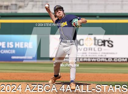 Thumbnail 1 in AZBCA 4A North vs South All Stars photogallery.