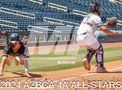 Thumbnail 3 in AZBCA 4A North vs South All Stars photogallery.