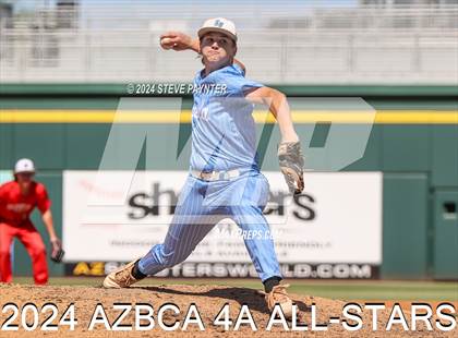 Thumbnail 2 in AZBCA 4A North vs South All Stars photogallery.
