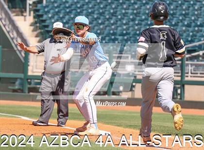 Thumbnail 1 in AZBCA 4A North vs South All Stars photogallery.