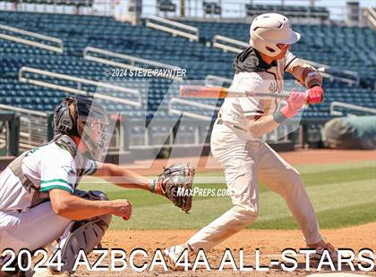Thumbnail 3 in AZBCA 4A North vs South All Stars photogallery.