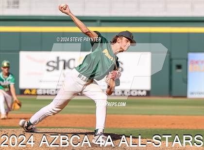 Thumbnail 3 in AZBCA 4A North vs South All Stars photogallery.