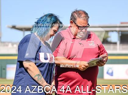 Thumbnail 1 in AZBCA 4A North vs South All Stars photogallery.