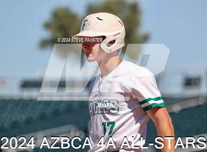 Thumbnail 2 in AZBCA 4A North vs South All Stars photogallery.
