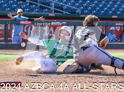 Thumbnail 2 in AZBCA 4A North vs South All Stars photogallery.