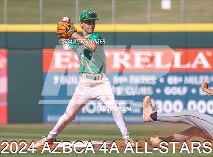 Thumbnail 3 in AZBCA 4A North vs South All Stars photogallery.