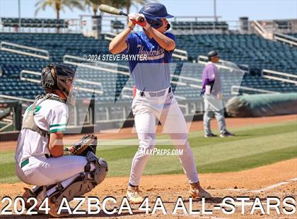 Thumbnail 2 in AZBCA 4A North vs South All Stars photogallery.