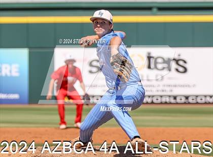 Thumbnail 3 in AZBCA 4A North vs South All Stars photogallery.