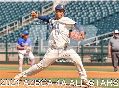 Thumbnail 3 in AZBCA 4A North vs South All Stars photogallery.