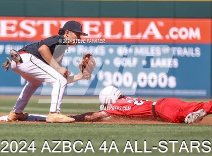 Thumbnail 3 in AZBCA 4A North vs South All Stars photogallery.