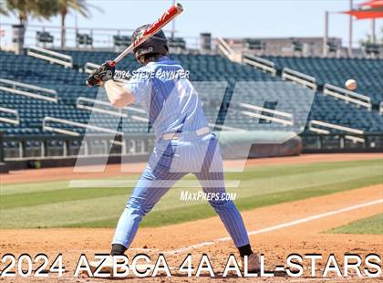 Thumbnail 3 in AZBCA 4A North vs South All Stars photogallery.