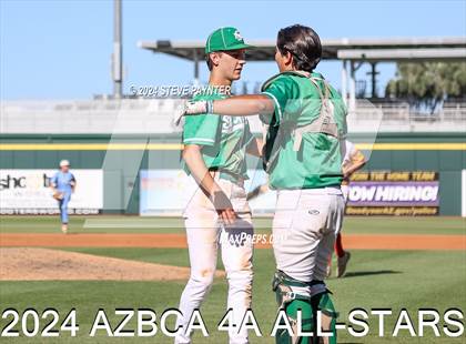 Thumbnail 3 in AZBCA 4A North vs South All Stars photogallery.