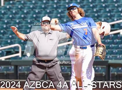 Thumbnail 3 in AZBCA 4A North vs South All Stars photogallery.
