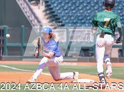 Thumbnail 3 in AZBCA 4A North vs South All Stars photogallery.