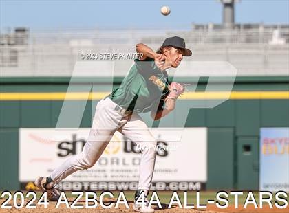 Thumbnail 2 in AZBCA 4A North vs South All Stars photogallery.