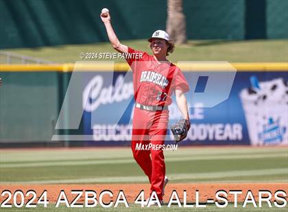 Thumbnail 3 in AZBCA 4A North vs South All Stars photogallery.