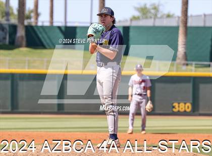 Thumbnail 3 in AZBCA 4A North vs South All Stars photogallery.