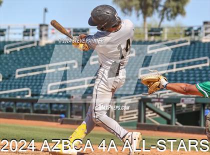 Thumbnail 2 in AZBCA 4A North vs South All Stars photogallery.