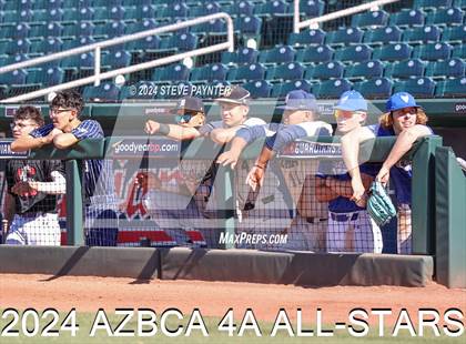 Thumbnail 1 in AZBCA 4A North vs South All Stars photogallery.