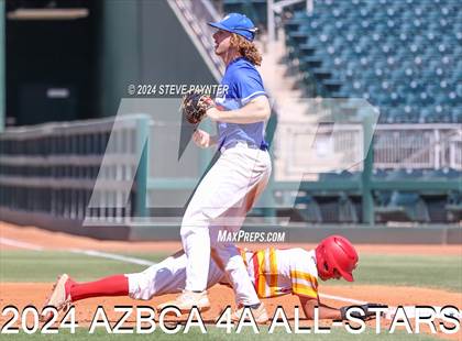 Thumbnail 3 in AZBCA 4A North vs South All Stars photogallery.