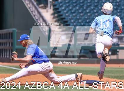 Thumbnail 2 in AZBCA 4A North vs South All Stars photogallery.