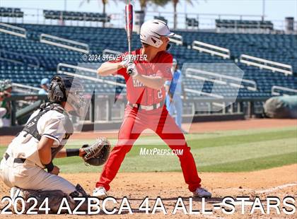 Thumbnail 3 in AZBCA 4A North vs South All Stars photogallery.