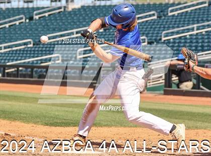 Thumbnail 3 in AZBCA 4A North vs South All Stars photogallery.