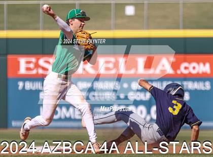 Thumbnail 1 in AZBCA 4A North vs South All Stars photogallery.