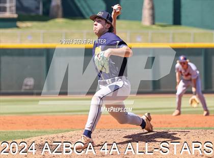 Thumbnail 3 in AZBCA 4A North vs South All Stars photogallery.