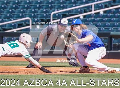 Thumbnail 1 in AZBCA 4A North vs South All Stars photogallery.