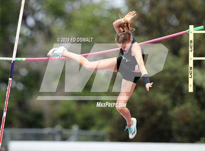 Thumbnail 1 in CIF NCS Meet of Champions (Girls Pole Vault  11 feet and above & Awards) photogallery.