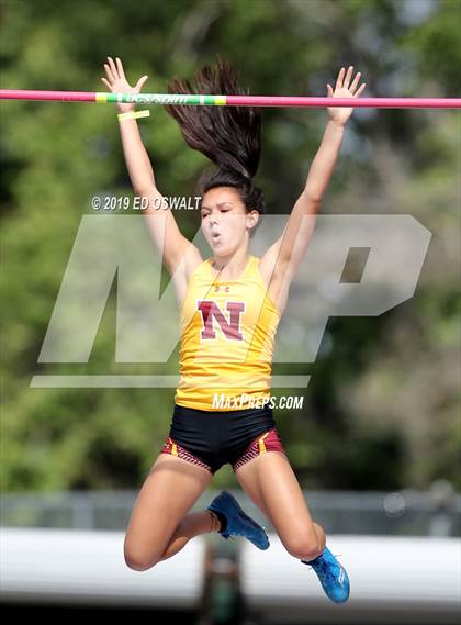 Thumbnail 2 in CIF NCS Meet of Champions (Girls Pole Vault  11 feet and above & Awards) photogallery.
