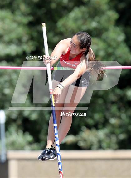 Thumbnail 1 in CIF NCS Meet of Champions (Girls Pole Vault  11 feet and above & Awards) photogallery.