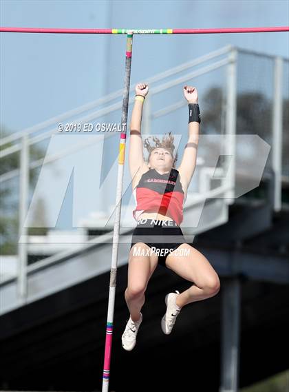 Thumbnail 2 in CIF NCS Meet of Champions (Girls Pole Vault  11 feet and above & Awards) photogallery.