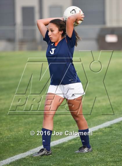 Thumbnail 3 in Johnson [Claudia Taylor] vs Brandeis (6A Region 4 Bi-District) photogallery.