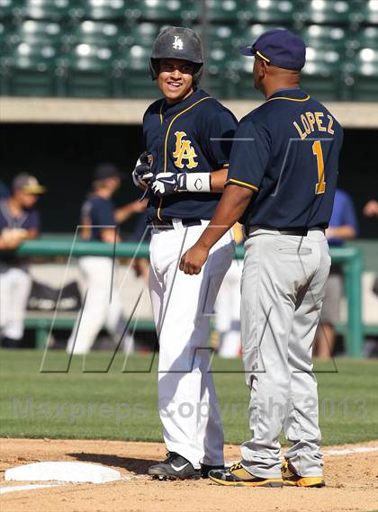 Thumbnail 3 in East Valley vs. LACES (CIF LA City Section D3 Final) photogallery.