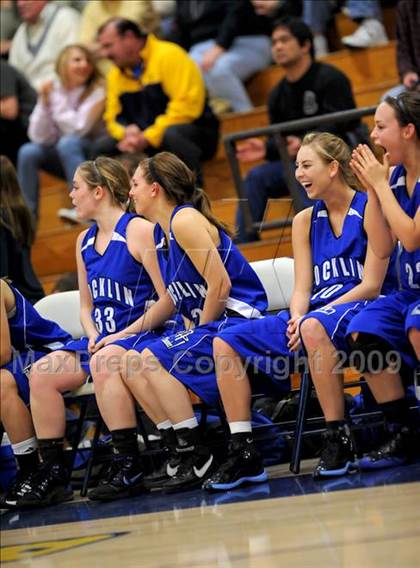 Thumbnail 2 in Rocklin @ Oak Ridge (CIF SJS D2 Playoffs) photogallery.