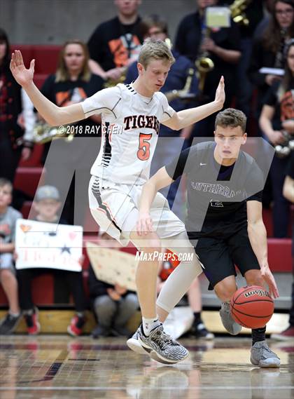 Thumbnail 1 in Lutheran vs. Sterling (CHSAA 3A Semifinal) photogallery.