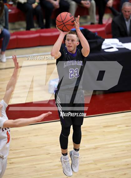 Thumbnail 3 in Lutheran vs. Sterling (CHSAA 3A Semifinal) photogallery.