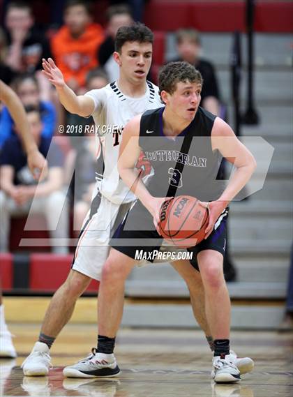 Thumbnail 1 in Lutheran vs. Sterling (CHSAA 3A Semifinal) photogallery.