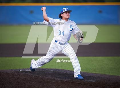 Thumbnail 1 in Sinton @ Somerset (UIL 4A Baseball Region 4  Bi-District)  photogallery.