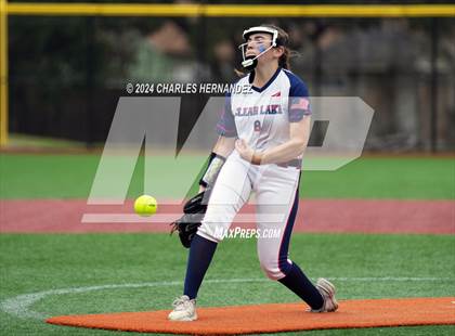 Thumbnail 3 in Clear Lake vs Bellaire (NFCA Leadoff Classic) photogallery.