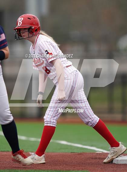 Thumbnail 2 in Clear Lake vs Bellaire (NFCA Leadoff Classic) photogallery.