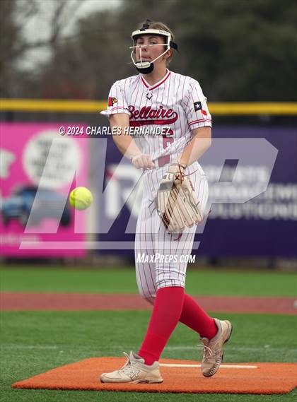 Thumbnail 3 in Clear Lake vs Bellaire (NFCA Leadoff Classic) photogallery.