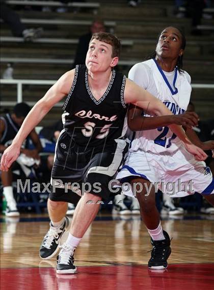 Thumbnail 1 in Dekaney [Andy] vs SA Clark (McDonald's Texas Invitational) photogallery.