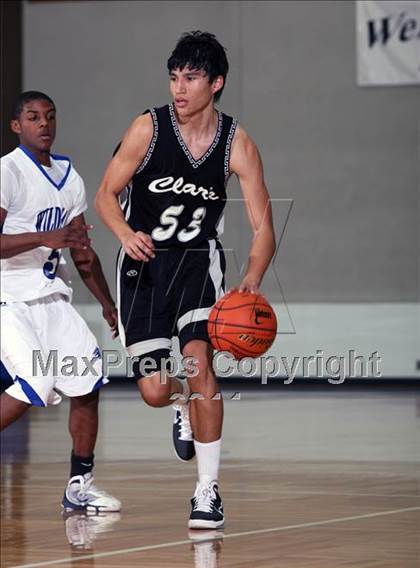 Thumbnail 3 in Dekaney [Andy] vs SA Clark (McDonald's Texas Invitational) photogallery.