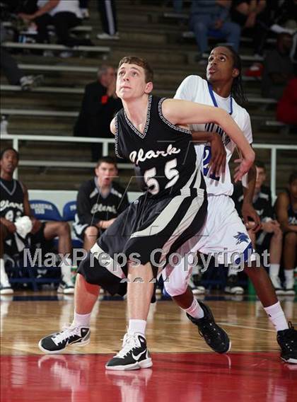Thumbnail 3 in Dekaney [Andy] vs SA Clark (McDonald's Texas Invitational) photogallery.