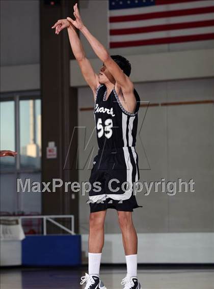 Thumbnail 1 in Dekaney [Andy] vs SA Clark (McDonald's Texas Invitational) photogallery.