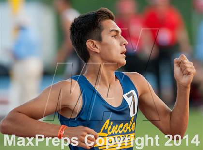 Thumbnail 3 in CIF Track and Field State Championship Prelims (Friday Boys Events) photogallery.